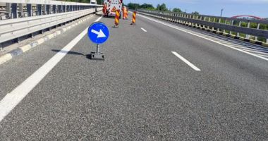 TRAFIC RESTRICȚIONAT PE AUTOSTRADA A4, PENTRU EFECTUAREA DE LUCRĂRI