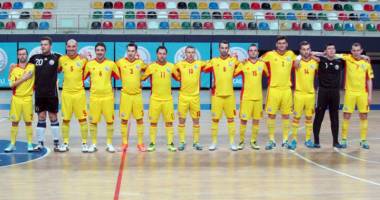 Reprezentativa de futsal, cantonament pentru calificare la EURO 2016
