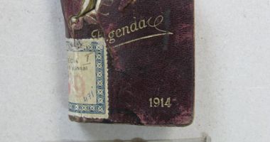 Agendă din Primul Război Mondial, restaurată, la Constanţa - 2