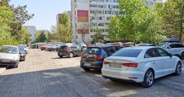 Restricţii de parcare în zona Tomis III. Sunt asfaltate mai multe alei