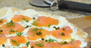 Stire din Diverse : Pizza cu somon afumat