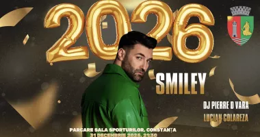 Stire din Social : Revelion 2026 la Constanța: Smiley, DJ Pierre D’Vară și Lucian Colareza, pe scenă în noaptea dintre ani