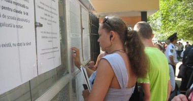 Stire din Cultură-Educație : S-au afișat rezultatele la Evaluarea Națională