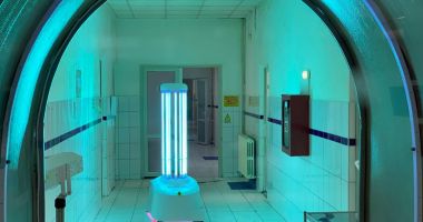 Robot pentru dezinfecție, la Spitalul de Boli Infecțioase Constanța