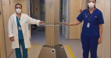 Stire din Social : Robot ultraperformant pentru dezinfectarea secţiilor de nou-născuţi