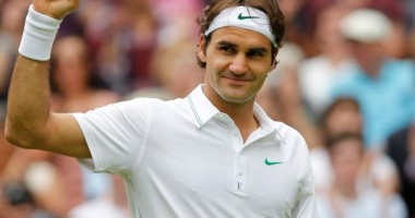 Stire din Sport : Roger Federer, semifinalist la Wimbledon pentru a noua oară