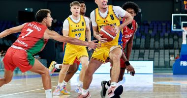 Stire din Sport : România, învinsă de Portugalia, la EuroBasket U18, de la Pitești
