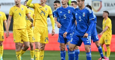 Stire din Sport : România U20 a remizat, scor 0-0, cu reprezentativa similară a Italiei