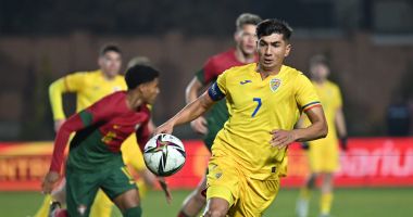 Stire din Sport : România – Portugalia s-a încheiat 1-1 în Elite League U20