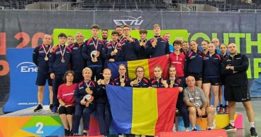 Stire din Sport : România a obţinut 17 medalii la Europenele de Tenis de Masă Under-15 şi Under-19