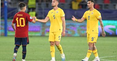 Stire din Sport : România, învinsă de Spania, în meciul său de debut la Campionatul European Under-21