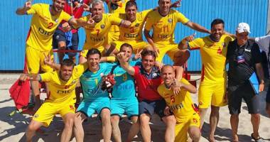 Stire din Sport : Fotbal pe plaja: România a promovat în Divizia A