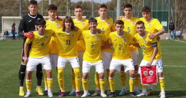 România U16 învinge Chile cu 8-0 în primul meci de la turneul din Israel
