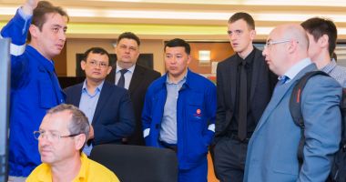 Delegație din Kazahstan, vizită la Rafinăria Petromidia - 2