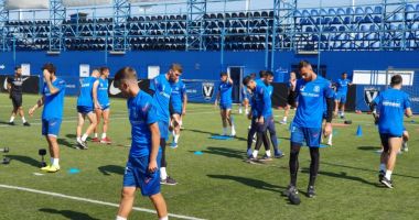 Stire din Sport : Ruben de la Barrera a condus primul antrenament la Viitorul
