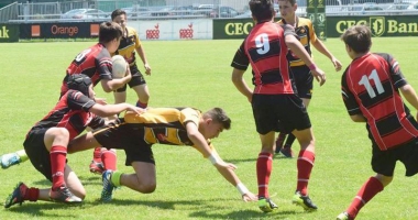 Rugby Team și Mihail Kogălniceanu, la turneul final de mini-rugby U14