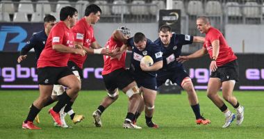 Stire din Sport : Selecționata Romanian Wolves, învinsă de Lusitanos la rugby