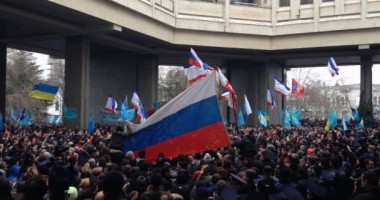Stire din Actualitate : Manifestație prorusă la Donețk