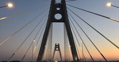 S-a făcut recepția podului rutier de la km 0+540 al Canalului Dunăre - Marea Neagră - 2