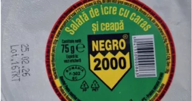 Stire din Social : Lot de salată de icre cu caras şi ceapă, retras din magazinele Kaufland