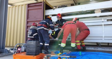 Stire din Eveniment : Accident de muncă la Medgidia. Poliția a deschis un dosar penal!