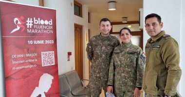 Scafandrii militari din Constanța au donat sânge