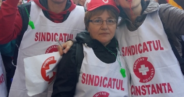 Stire din Social : Sanitas Constanța s-a alăturat mitingului de pichetare a Ministerului Muncii
