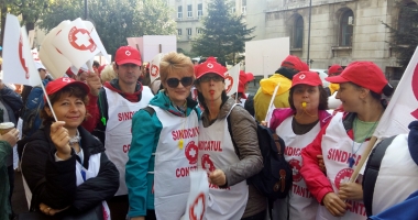 Sanitas Constanța s-a alăturat mitingului de pichetare a Ministerului Muncii - 3