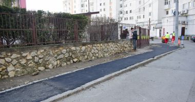 Șanțurile din fața Scolii Generale nr. 24 au fost asfaltate - 2