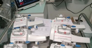 Stire din Social : Șapte injectomate, donate de Organizația Salvați Copiii Spitalului Județean Constanța