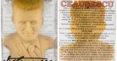 Stire din Eveniment : Plângere penală împotriva unei firme care vinde săpun cu bustul lui Ceaușescu