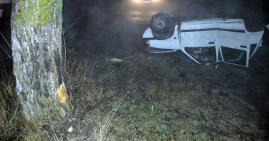 S-a răsturnat cu mașina de băut ce era - 3