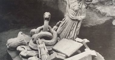 GALERIE FOTO / Povestea Șarpelui Glykon, statuie unică în lume - 4