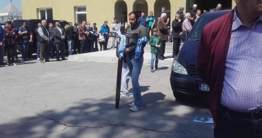 Imagini sfâșietoare! Durere fără margini la înmormântarea lui Dumitru Antonescu - 7