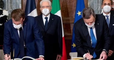 Stire din Actualitate : Franţa şi Italia au semnat tratatul bilateral prin care speră să devină noul pol de putere în UE