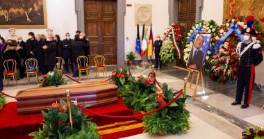 Funeraliile de stat pentru David Sassoli au avut loc vineri la Roma