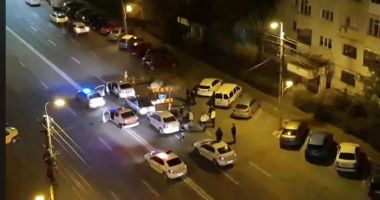 Stire din Eveniment : Scandal în miez de noapte, pe străzile Constanței! Fugari cu Poliția după ei