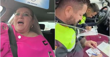 Stire din Eveniment : Încă o amendă pentru Diana Şoşoacă după scandalul cu poliţiştii din Ilfov care i-au reţinut permisul de conducere