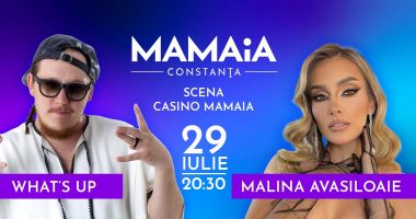 Stire din Cultură-Educație : What's Up și Mălina Avasiloaie urcă pe scenă din Piațeta Cazino