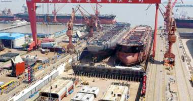 Stire din Economie : Schimbare istorică în Top 5 mondial al constructorilor de nave
