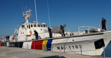 Schimb de ștafetă la Poliția de Frontieră. Nava MAI 1102 supraveghează frontierele Europei - 2