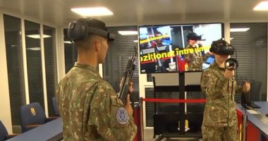 Stire din Actualitate : Prima academie din România unde militarii români se antrenează într-un poligon virtual