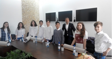 Ce i-au propus primarului Constanței elevii de la Școala nr. 12