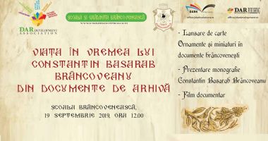 Viața lui Constantin Basarab, dezbătută la Școala Brâncovenească
