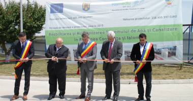 Stire din Social : SC RAJA SA a inaugurat o nouă stație de epurare, la Poarta Albă