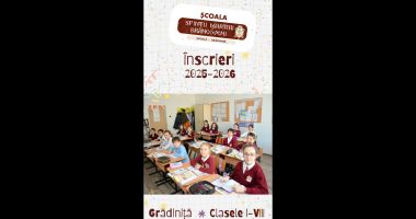 Stire din Cultură-Educație : Înscrieri 2025-2026 la Școala și Grădinița Sfinții Martiri Brâncoveni – Zona Far, Constanța