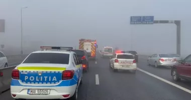 Carambol cu 14 mașini! Intervenție amplă a echipajelor de urgență - 2