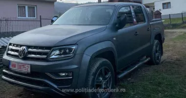 Stire din Eveniment : Trafic internațional de mașini furate dejucat: VW 4x4 sustras în Austria, prins în Vișeu de Sus