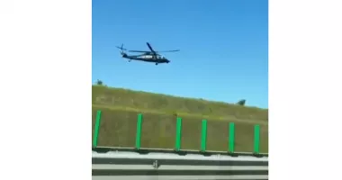 Stire din Eveniment : Urmărire pe autostrada A2 cu elicopterul. Șofer de 19 ani prins băut după ce a refuzat oprirea poliției