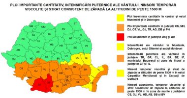Vreme rea la Constanța. Avertizări oficiale de cod galben și portocaliu de vânt puternic și ploi - 2